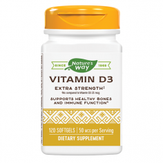 Secom Vitamina D3 2000 UI, 120 capsule