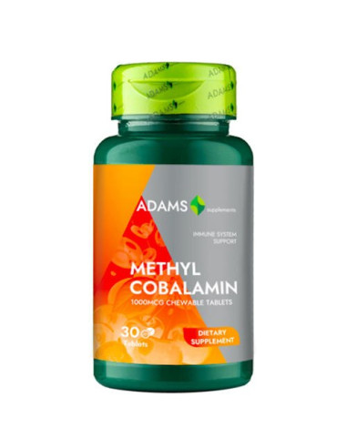 Metilcobalamina 1000mcg, 30 tablete, Adams -  - ADAMS VISION