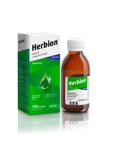 Sirop expectorant cu iedera, Herbion Ivy, 7 ml, Krka -  - KRKA D.D. NOVO MESTO