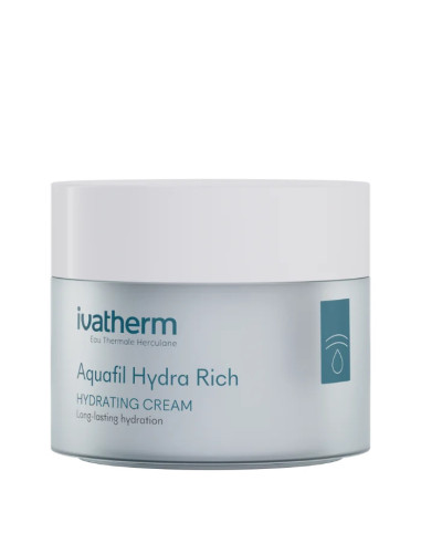 Ivatherm Aquafil Hydra Rich Crema hidratanta fata pentru pielea uscata, 50ml - CREME-HIDRATARE - IVATHERM