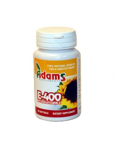 Vitamina E-400, 30 capsule, Adams Vision - UZ-GENERAL - ADAMS VISION