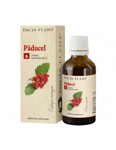 Dacia Plant Tinctura de Paducel, 50ml - TINCTURI - DACIA PLANT