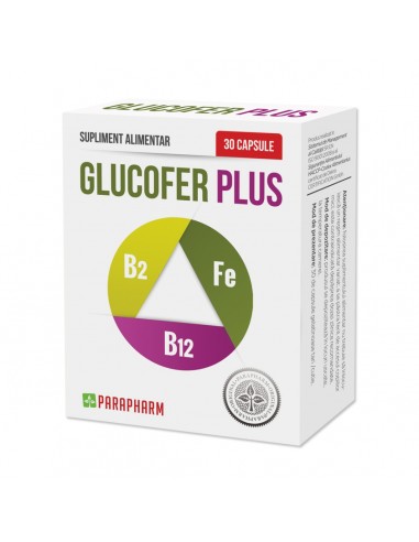 Glucofer Plus, 30 capsule, Parapharm - UZ-GENERAL - PARAPHARM