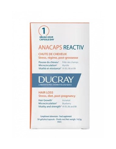 Ducray Anacaps Reactiv, 30 capsule -  - DUCRAY
