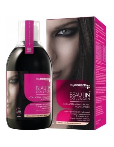 Beautin Collagen, 500 ml - VITAMINE-PAR-PIELE-UNGHII - MYELEMENTS