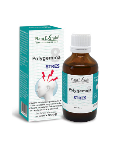 Polygemma 8, Astenie Psiho-Fizica si Memorie, 50 ml, Plant Extrakt -  - PLANTEXTRAKT