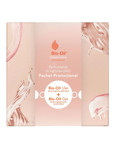Bio-Oil 125ml + Bio-Oil gel ingrijire piele uscata, 200ml PROMO -  - BIO OIL
