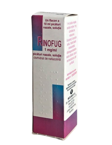 Rinofug solutie nazala 0.1%, 10 ml, Meduman Viseu -  - SC MEDUMAN SA