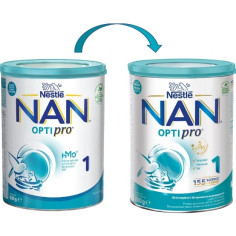 Lapte praf NAN 1 Optipro 800g, de la nastere, Nestle