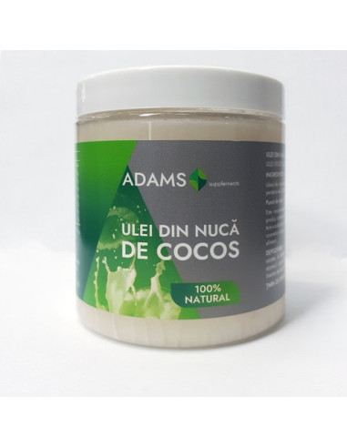 Ulei Cocos, 500ml,  Adams -  - ADAMS VISION