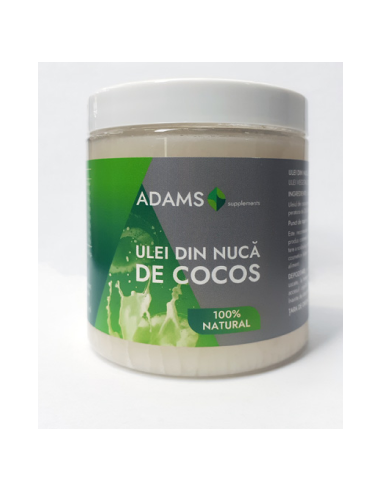 Ulei Cocos, 250ml,  Adams -  - ADAMS VISION