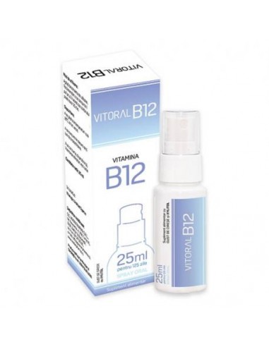 Spray oral pentru adulti Vitoral B12, 25 ml - UZ-GENERAL - PHILIPS AVENT