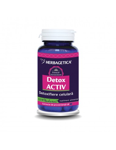 Herbagetica Detox Activ, 60 capsule - UZ-GENERAL - HERBAGETICA