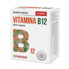 Vitamina B12, Parapharm, 30 capsule