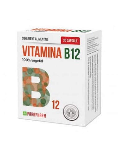 Vitamina B12, Parapharm, 30 capsule - UZ-GENERAL - PARAPHARM