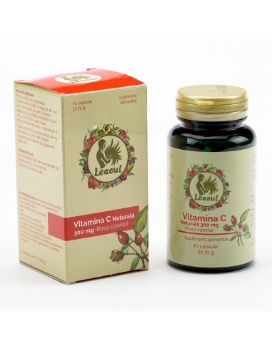 Vitamina C Naturala 300 mg Leacul, 70 capsule, Solaris - UZ-GENERAL - SOLARIS