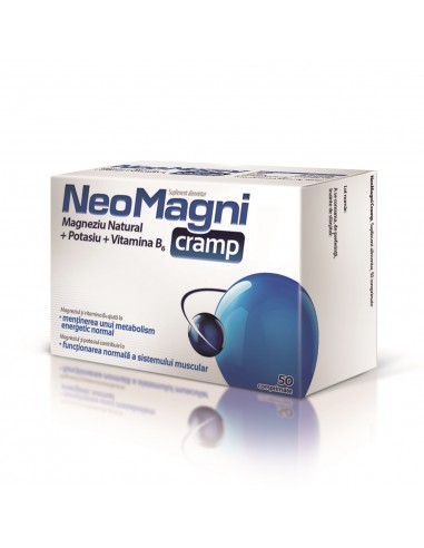 NeoMagni cramp, 50 comprimate - UZ-GENERAL - AFLOFARM
