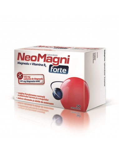NeoMagni Forte, 50 comprimate - TONICE-GENERALE - AFLOFARM