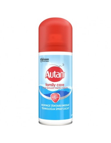 Spray impotriva tantarilor, Autan Family Care, 100 ml, Johnson - PROTECTIE-ANTIINSECTE - AUTAN
