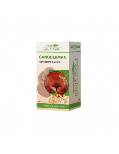 GanoderMax, 60 comprimate, Dacia Plant - TONICE-GENERALE - DACIA PLANT