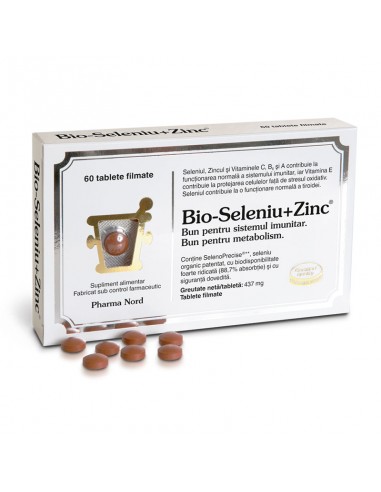 Bio-Selenium + Zinc, 60 comprimate - UZ-GENERAL - PHARMA NORD