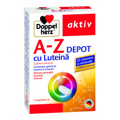 A-Z Retard cu Luteina, 30 comprimate, Doppelherz