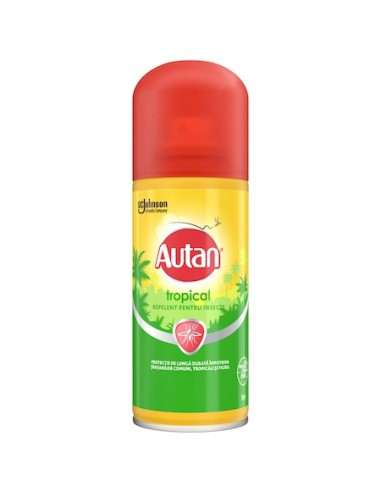 Spray impotriva tantarilor, Autan Tropical, 100 ml, Johnson - PROTECTIE-ANTIINSECTE - AUTAN