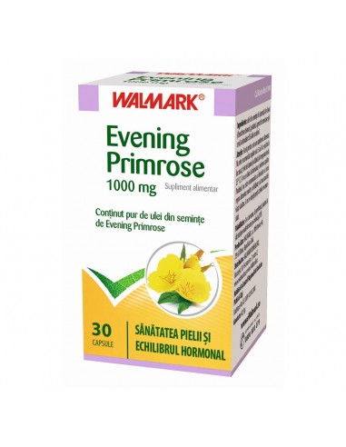 Evening Primrose 1000mg, 30 tablete, Walmark - SUPLIMENTE - WALMARK