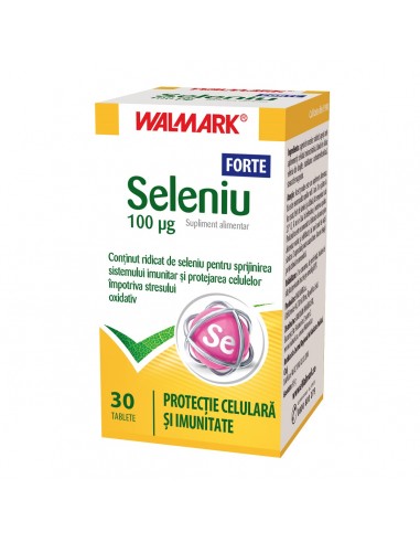 Seleniu Formula Forte 100mg, 30 tablete, Walmark - UZ-GENERAL - WALMARK