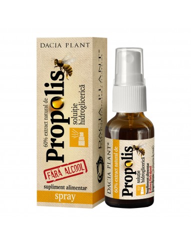 Dacia Plant propolis fara alcool Spray, 20ml - TINCTURI - DACIA PLANT