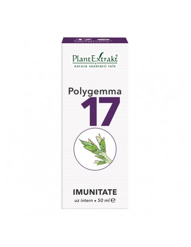 Polygemma 17 Imunitate, 50 ml, Plant Extrakt - TINCTURI - PLANTEXTRAKT