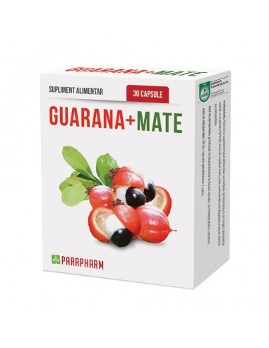 Guarana + Mate, 30 capsule, Parapharm - UZ-GENERAL - PARAPHARM