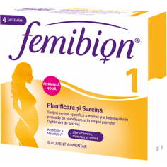 Femibion 1 planificare si sarcina,  28 comprimate filmate, Dr. Reddys
