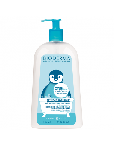 Bioderma ABCDerm Cold Cream Crema pentru spalare 1L - SPALARE-SI-INGRIJIRE - BIODERMA