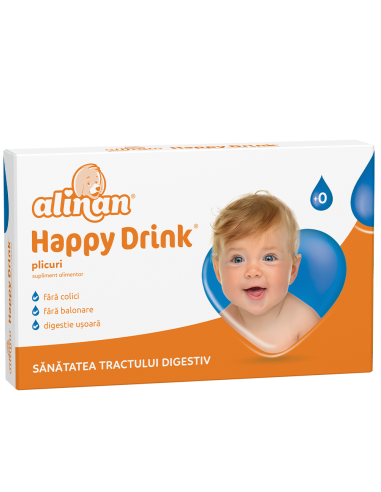 Alinan Happy Drink, 12 plicuri - COLICI - FITERMAN