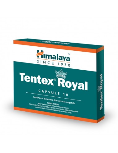 Tentex Royal, 10 capsule, Himalaya - TONICE-SEXUALE-BARBATI - HIMALAYA
