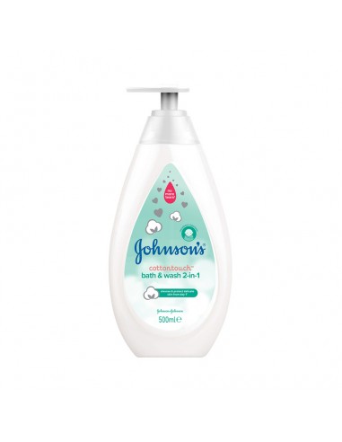 Johnson's Baby Lotiune Spalare 2in1, Cotton Touch, 500ml (pompita) - SPALARE-SI-INGRIJIRE - JOHNSON & JOHNSON