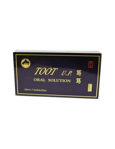 Toot Up Oral Solution,7 fiole x 10ml - TONICE-SEXUALE-BARBATI - NATIONAL HEALTH PRODUCTS CO LTD.