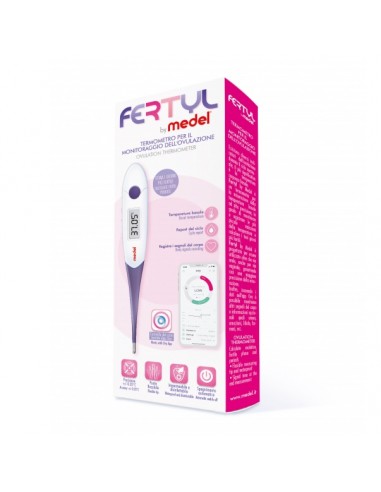 Termometru bazal pentru monitorizarea ovulatiei Fertyl, Medel - TESTE-OVULATIE - MEDEL