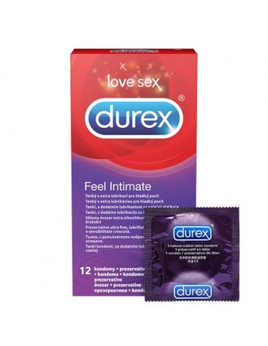 Durex Prezervative Feel Intimate, 12 bucati - PREZERVATIVE - DUREX