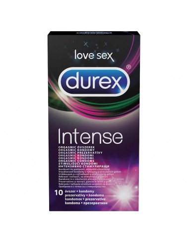 Durex Prezervative Intense , 10 bucati - PREZERVATIVE - DUREX