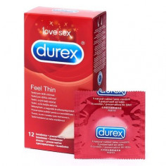 Durex Prezervative Feel Thin, 12 bucati