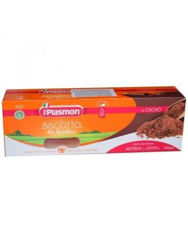 Plasmon Biscuiti cu cacao, +12 luni, 240g -  - PLASMON