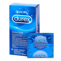 Durex Prezervative Extra Safe, 12 bucati