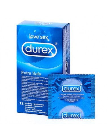 Durex Prezervative Extra Safe, 12 bucati - PREZERVATIVE - DUREX