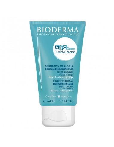 Bioderma ABCDerm Cold Cream Crema protectoare si calmanta 45ml - SPALARE-SI-INGRIJIRE - BIODERMA