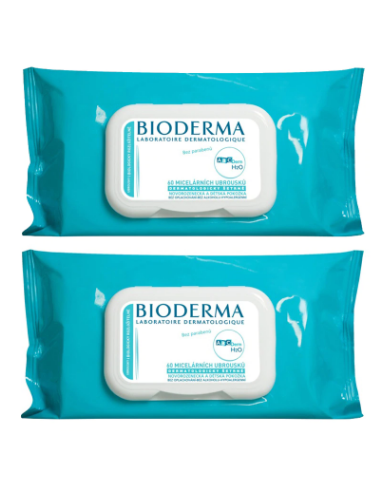 Bioderma ABCDerm Servetele Umede pentru Copii, 60 bucati,  1+1, PROMO - SERVETELE-UMEDE - BIODERMA