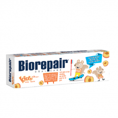 Pasta de dinti cu extract de piersica, Biorepair Kids, 0-6 ani, 50 ml