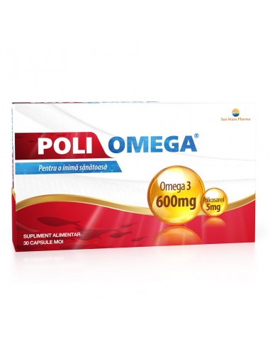Poli-omega, 30 capsule, SunwavePharma - COLESTEROL - SUNWAVE