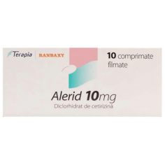 Alerid 10 mg, 10 comprimate, Terapia